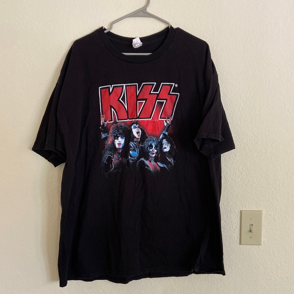 Oversized Band Tee (Kiss)